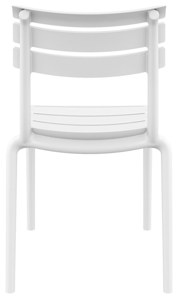 Helen Resin Outdoor Chair, Set of 2, White