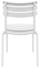 Helen Resin Outdoor Chair, Set of 2, White