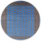 Ahgly Company Indoor Round Mid-Century Modern Area Rugs, 5' Round