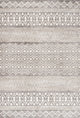Ifrane Berber Geometric Stripe Runner Rug, Gray/Cream, 4x6