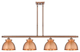Adirondack 4-Light 48" Stem Island Light, Antique Copper Shade
