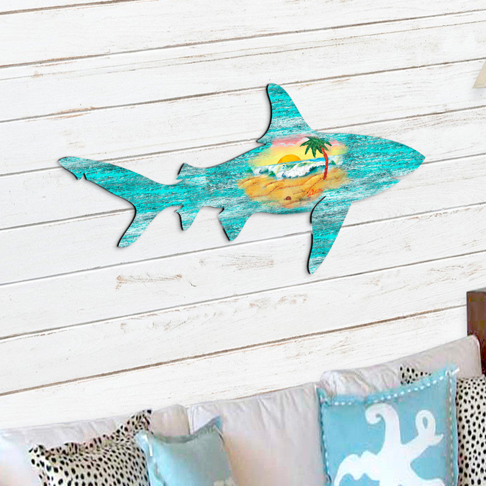 Shark Scenic Door Hanger
