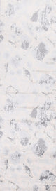 Turkish Abstract Transitional Oriental Rug Contemporary Carpet 3x8