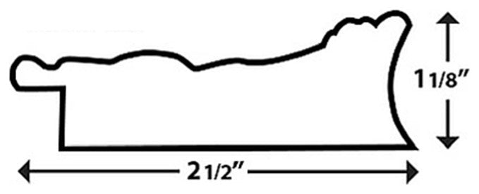 Maricopa Framed Wall Mirror, Bronze, 22"x30"