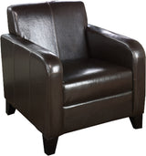 Brown Leather Club Chair