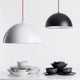 Medium Dome Pendant, Black