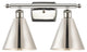 Ballston Cone Bath Vanity Light, Polished Nickel, Polished Nickel