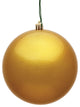 Vickerman N590837DCV 3" Honey Gold Candy Ball Ornament, 12 per Bag