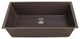 Nantucket Sinks PR3320-BR-UM 33" Granite Composite Sink, Brown