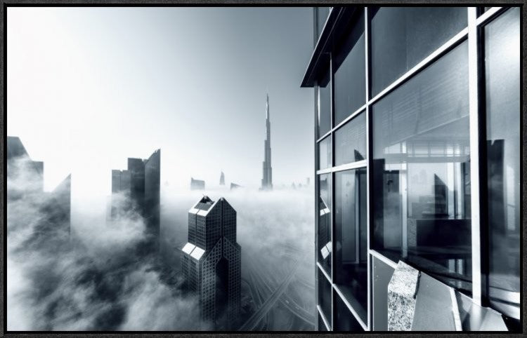 Foggy City, 30"x19"