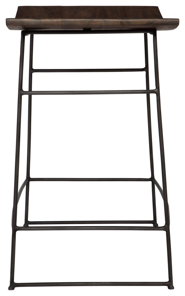 Uttermost Thura Walnut Counter Stool