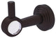 Pacific Beach Robe Hook with Groovy Accents, Antique Bronze
