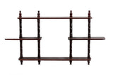 3 Tier Wall Shelf, Espresso
