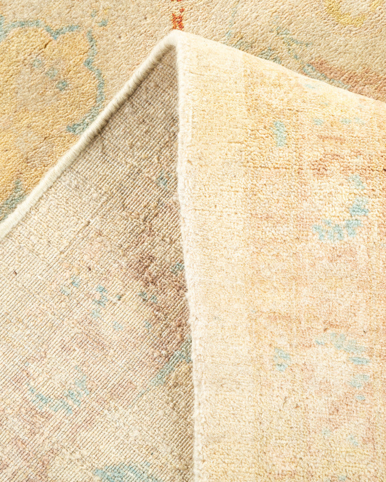 Alexandria, One-of-a-Kind Hand-Knotted Area Rug Ivory, 8'3"x10'9"