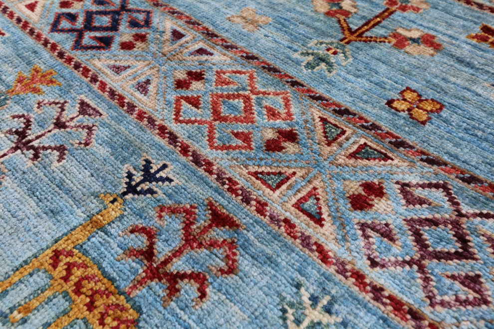 2' 8" X 4' 0" Handmade Persian Gabbeh Tribal Rug Q8048