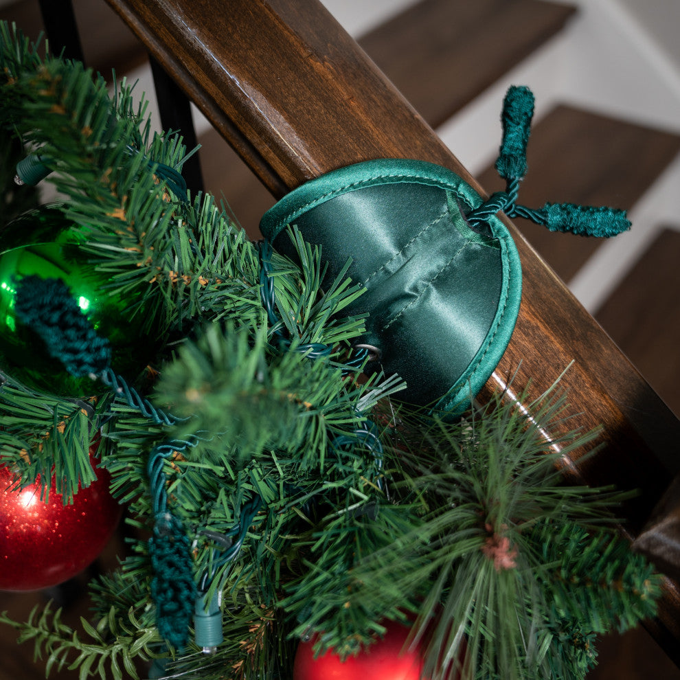 Banister Protecting Garland Ties (3 Pack - Green)