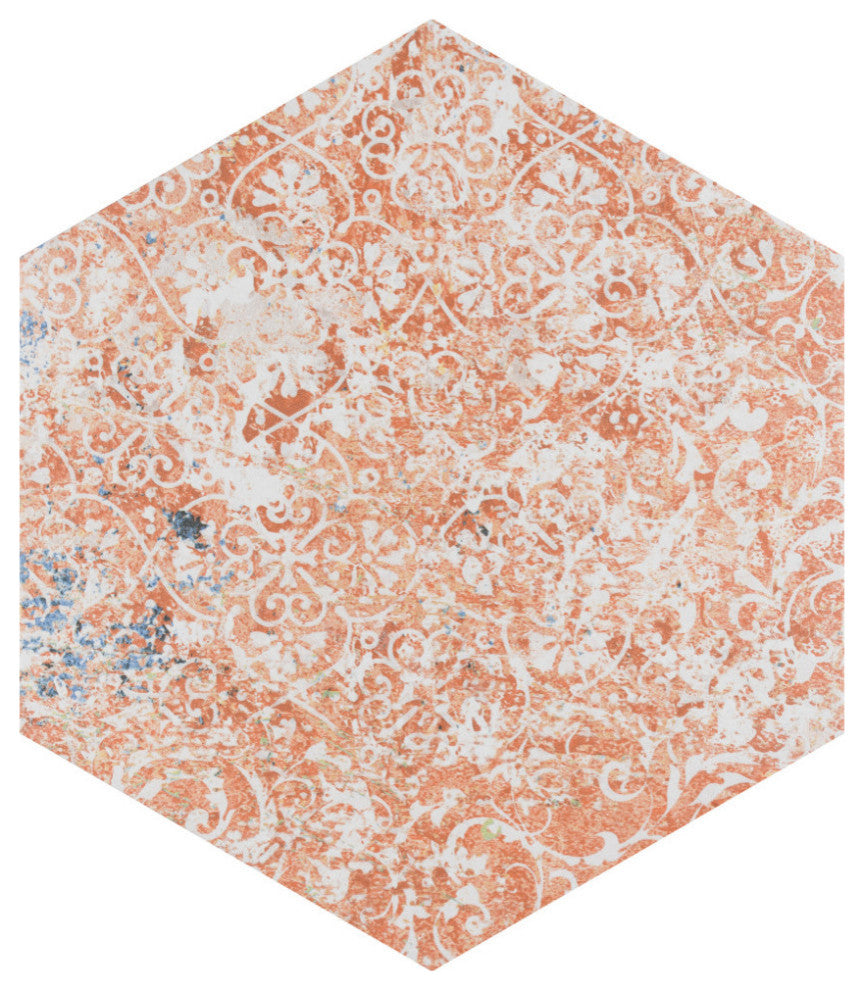 Emotion Hex Porcelain Floor and Wall Tile Sample