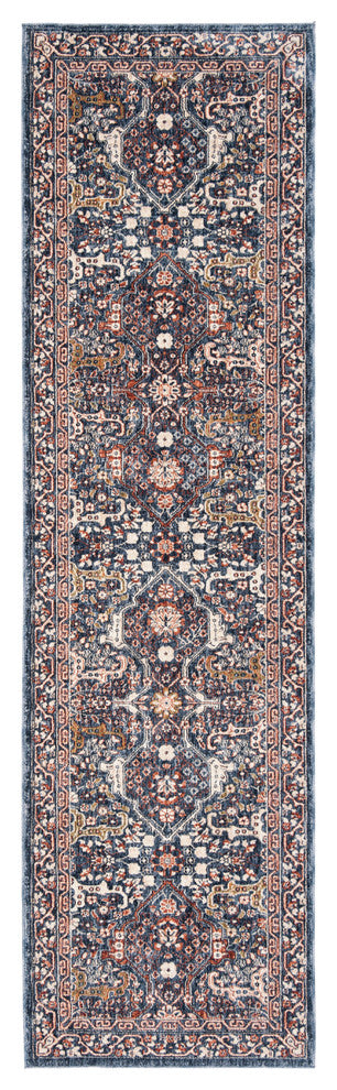 Lauren Ralph Lauren Belvoir Rug, LRL1300, Navy, 2'2"x8'