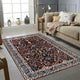 Hand-Knotted Wool Brown/Blue Traditional Classic Bidjar Collection Rug, 8'x10'