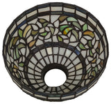 8 Wide Tiffany Turning Leaf Shade