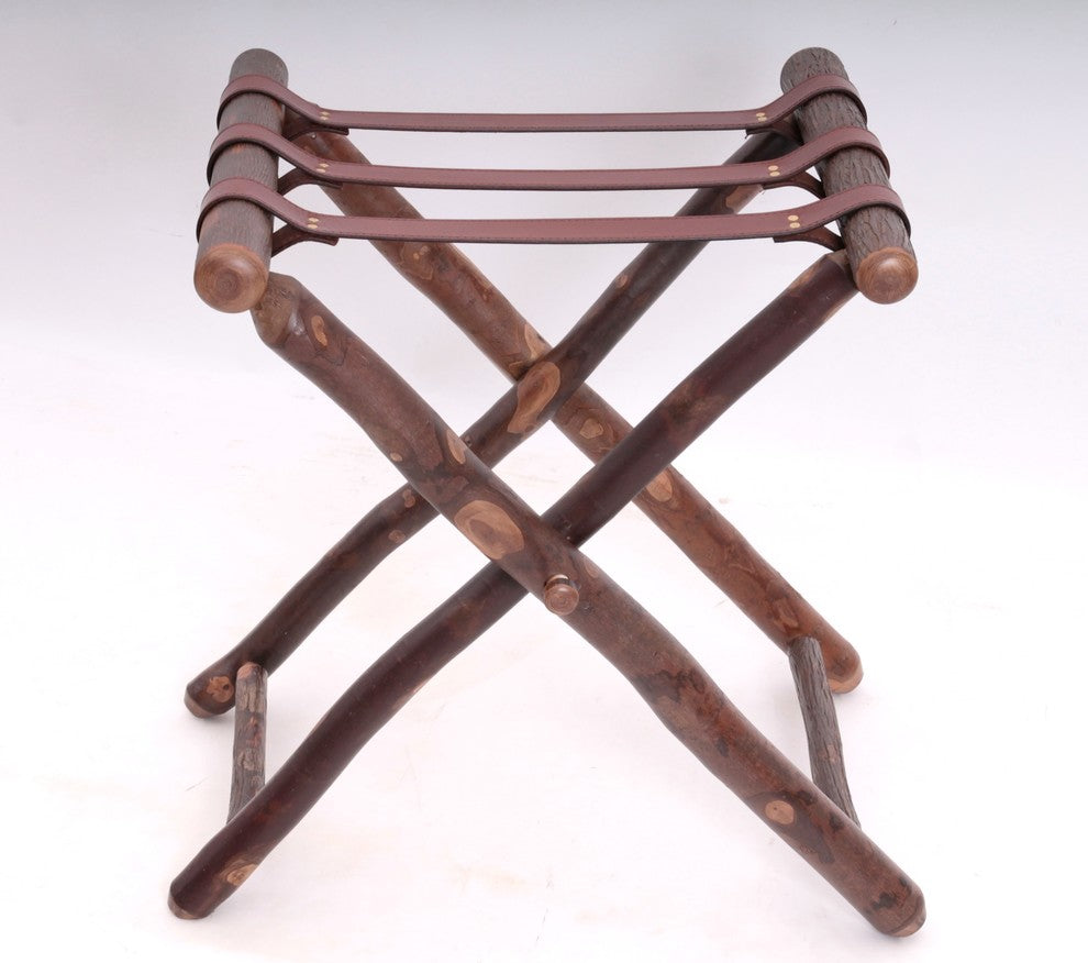 Rustic Luggage Butler