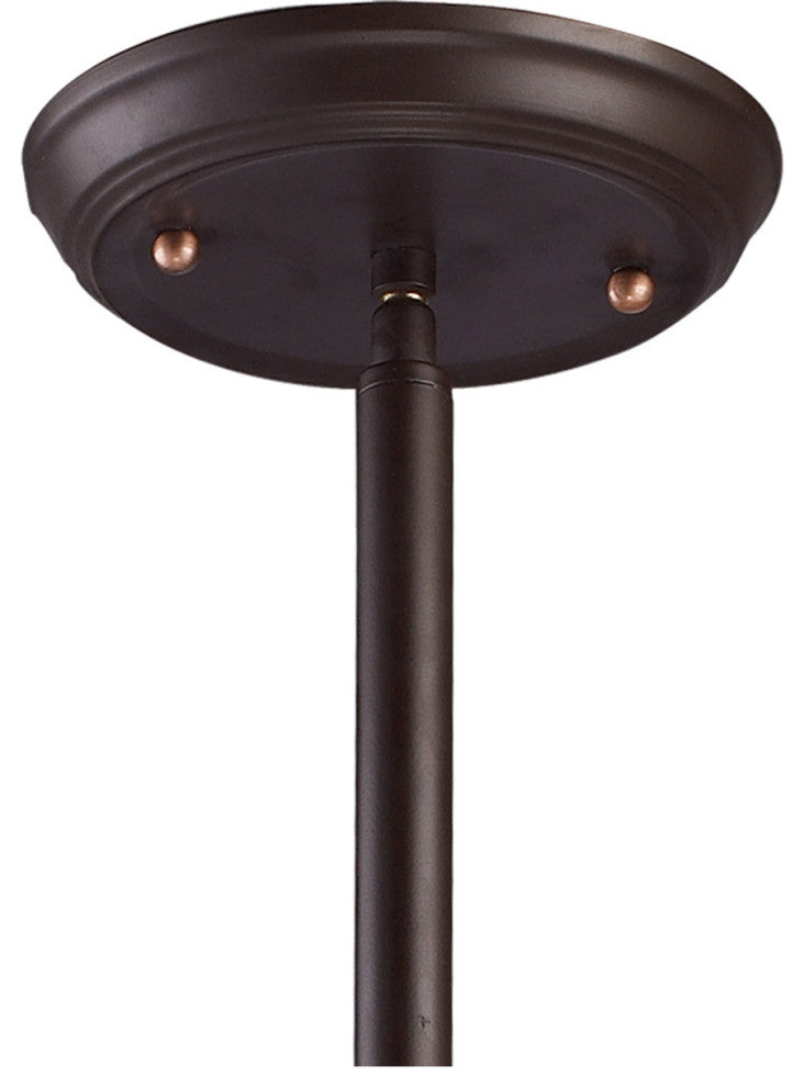 Chadwick 1-Light Pendant, Oiled Bronze