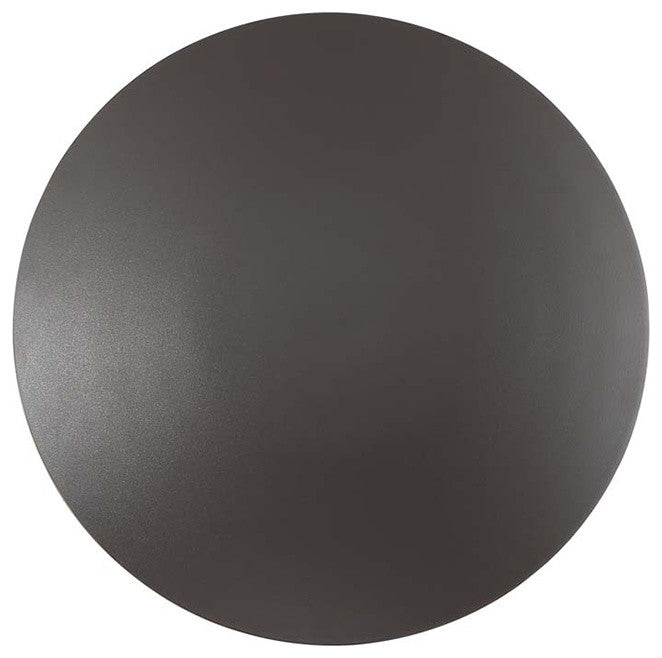 Modern Forms Circle 10" LED Outdoor Wall Light, Bronze