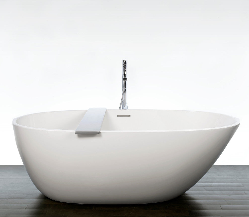 BE Bath 01 66x34x22, Matte, Satin Brass Overflow, R