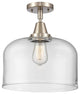 INNOVATIONS LIGHTING 447-1C-SN-G72-L-LED X-Large Bell Flush Mount