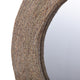 Harper Whitewashed Round Wall Mirror With Rope Detail