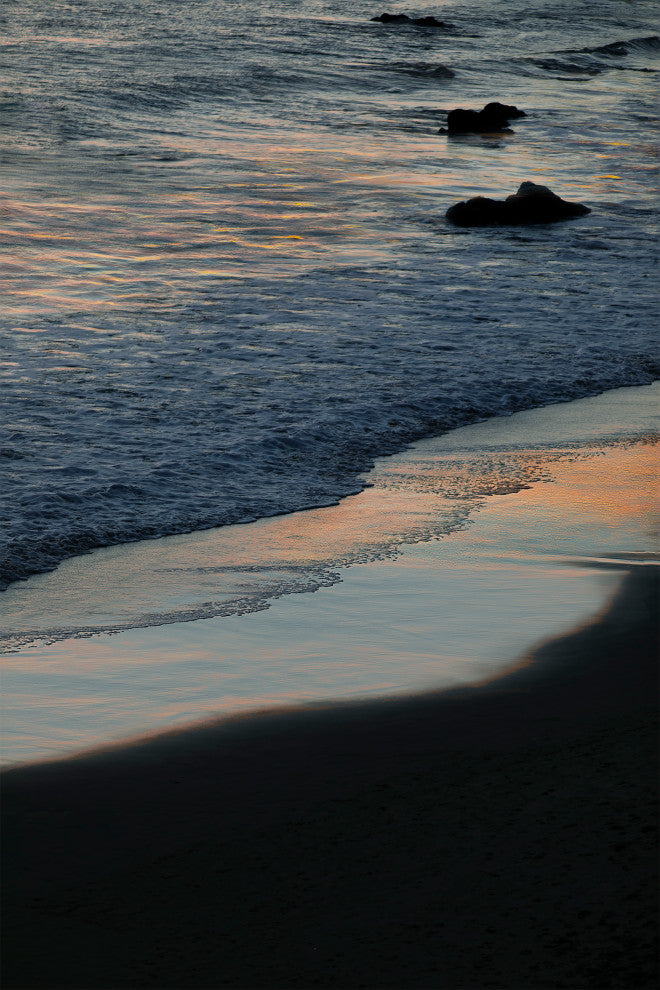 36x54 Sunkissed Shore Break III, Unframed Artwork