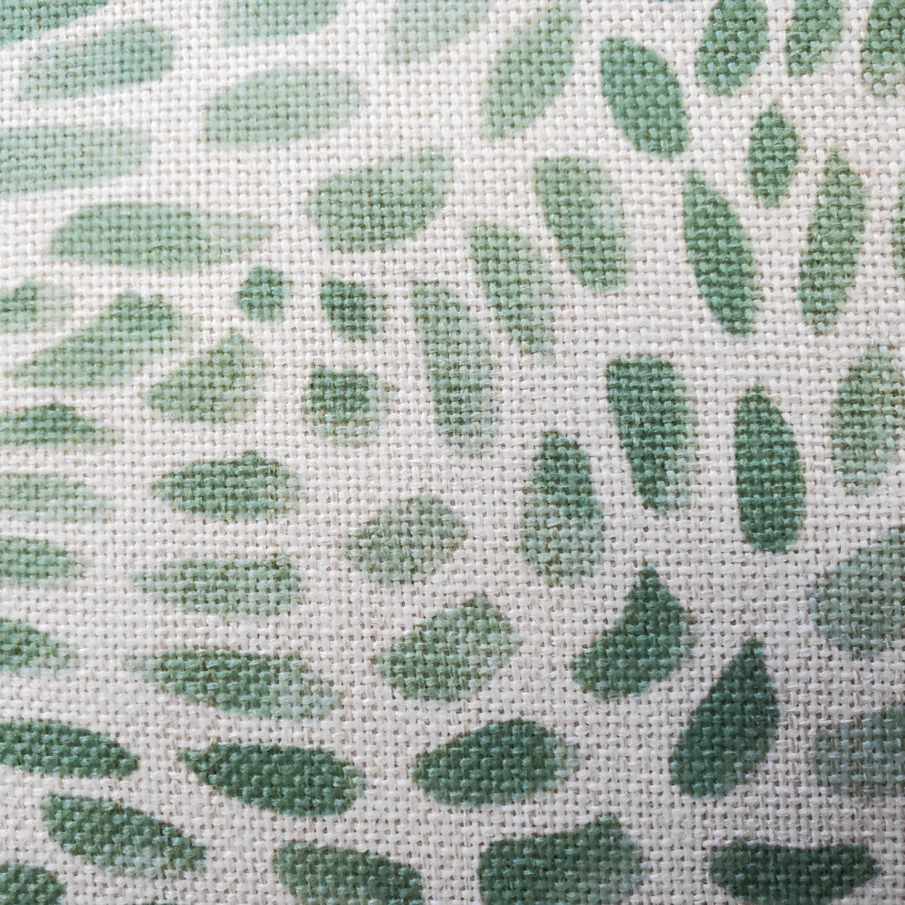 Matisse Dots Spring Green Throw Pillow19x19, with Polyfill Insert