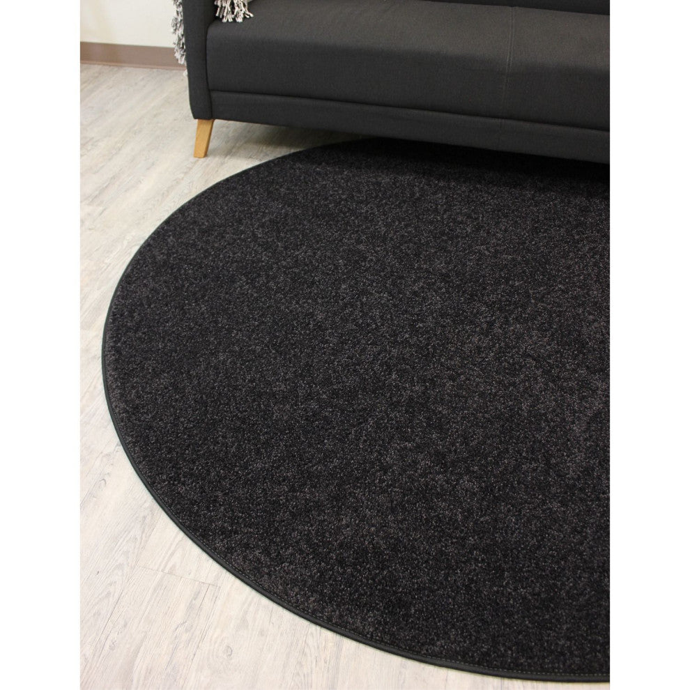 Kids Crazy Carpet Home & School Area Rugs, People Pet Friendly, Tuxedo, Oval 6'x9'