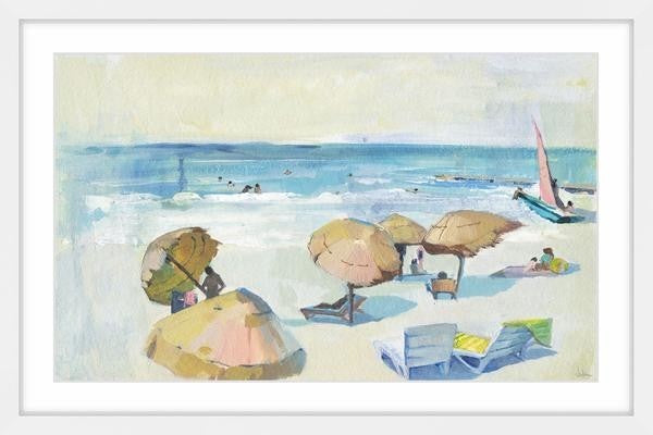 "Summer Day" Framed Painting Print, 36"x24"