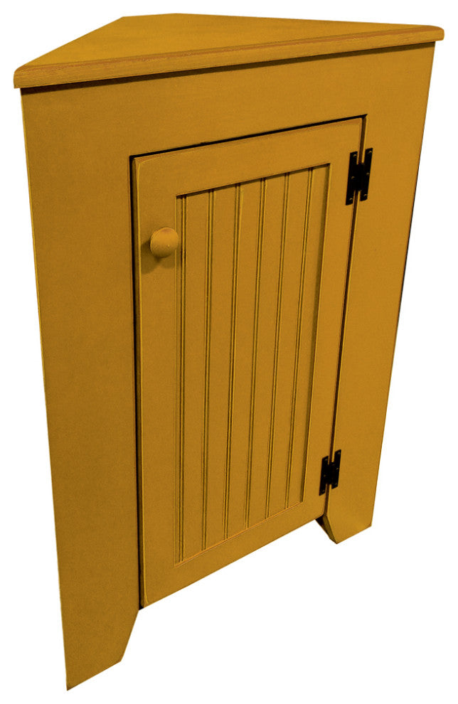 Front-facing, full view of the corner cabinet on a white background with no overlays.