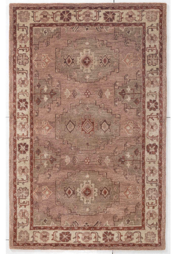 Timeless Sami Rust Area Rug - 5'x8'