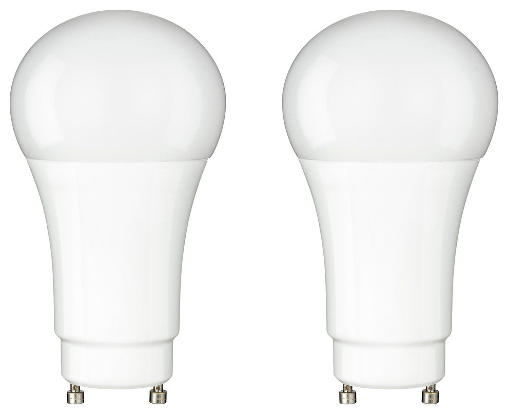 2 Pack Sunlite GU24 Base LED Bulb, 10 W, 60 W Equivalent, 5000K Super White