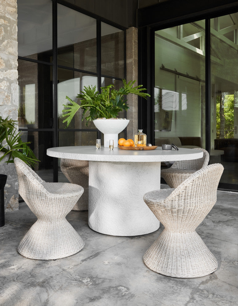 Pressler Outdoor Planter, Set 2-Plaster