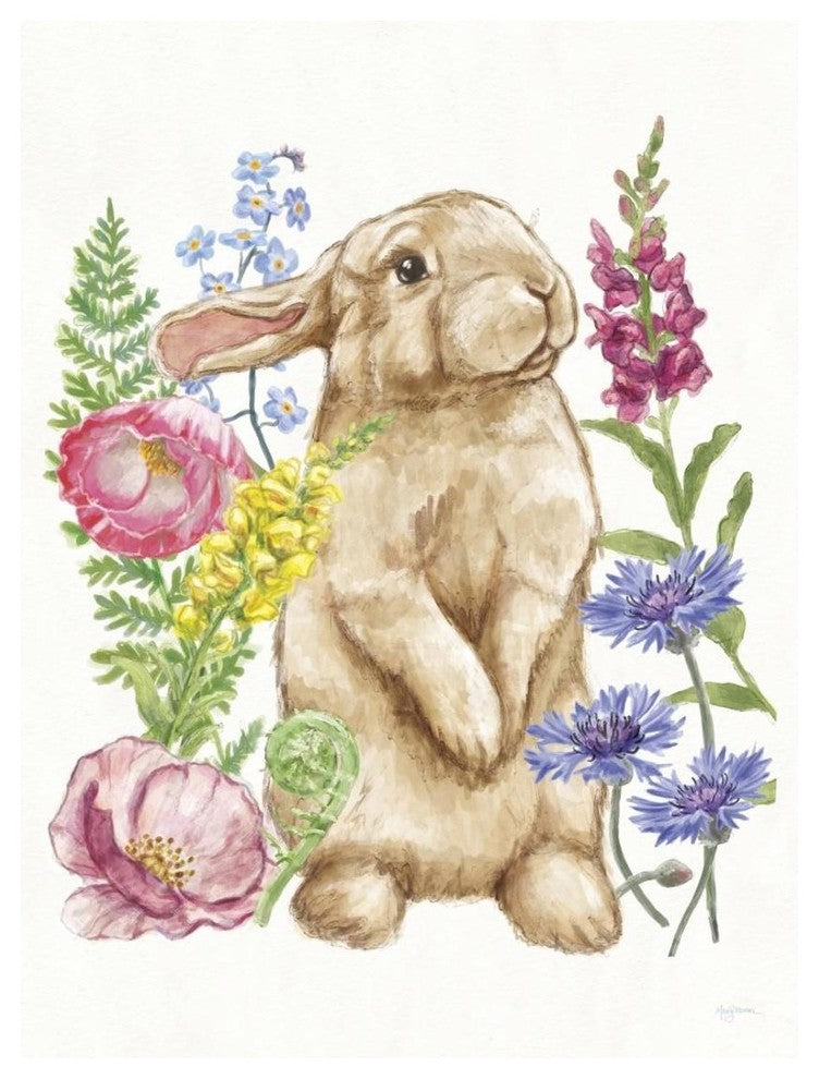 "Sunny Bunny III" Digital Paper Print by Mary Urban, 20"x26"