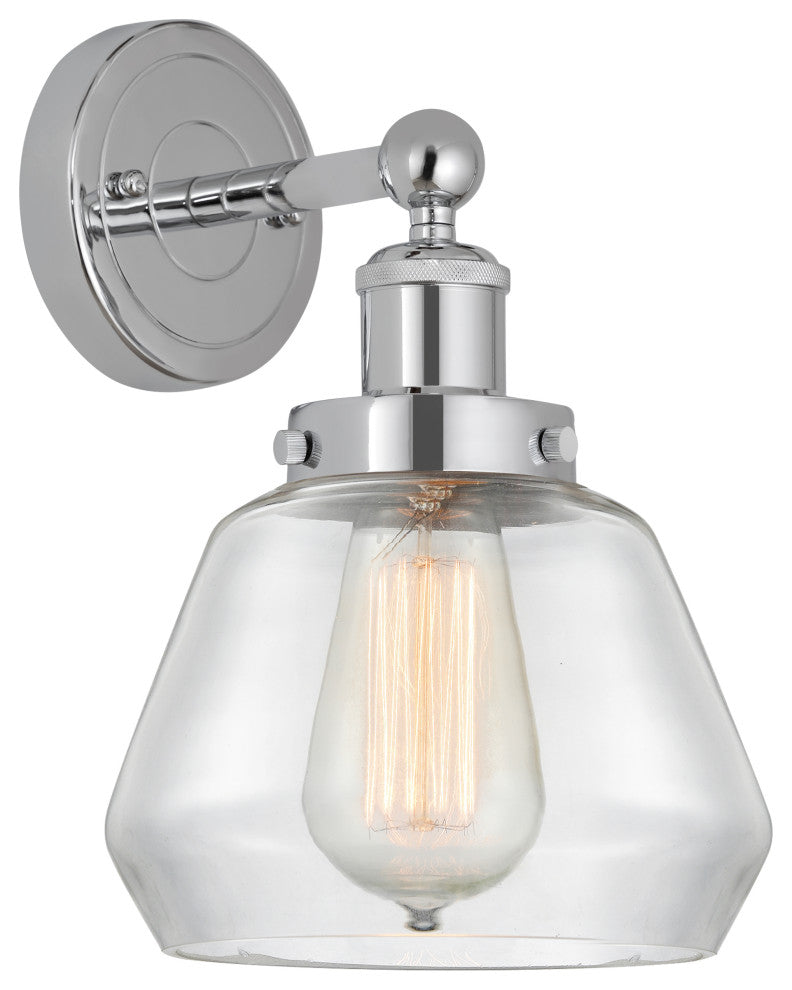 Innovations Fulton 1-Light 6.5" Sconce Polished Chrome
