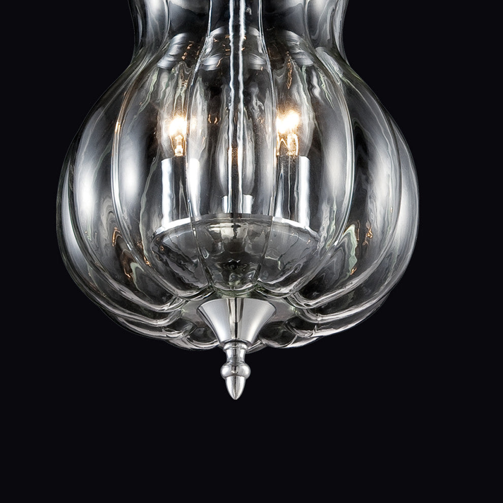 3-Light Transitional Flush by Eurofase