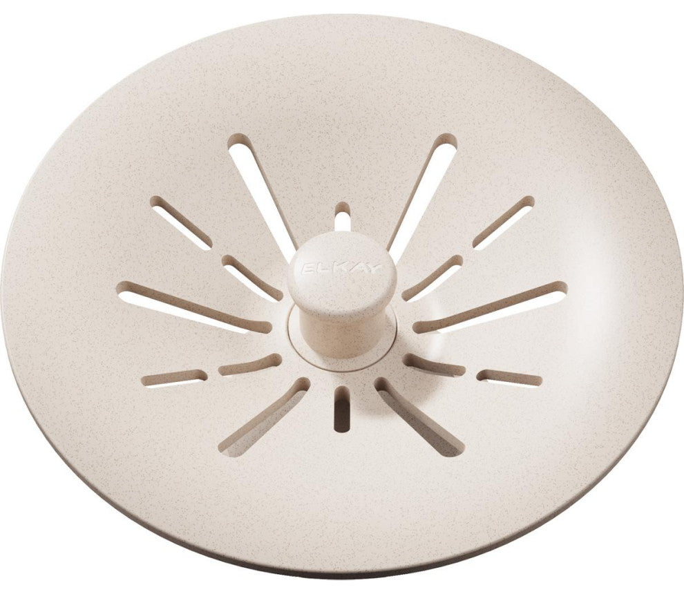 LKPDQSPT Elkay Quartz Perfect Drain 3-1/2" Removable Polymer Strainer, Putt