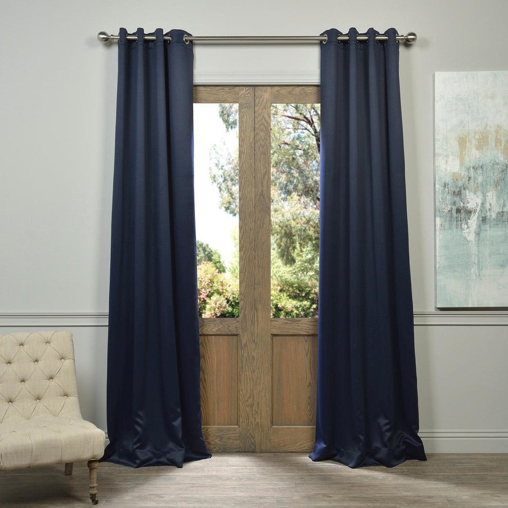 Eclipse Grommet Room Darkening Curtain, Set of 2, 50"x120"