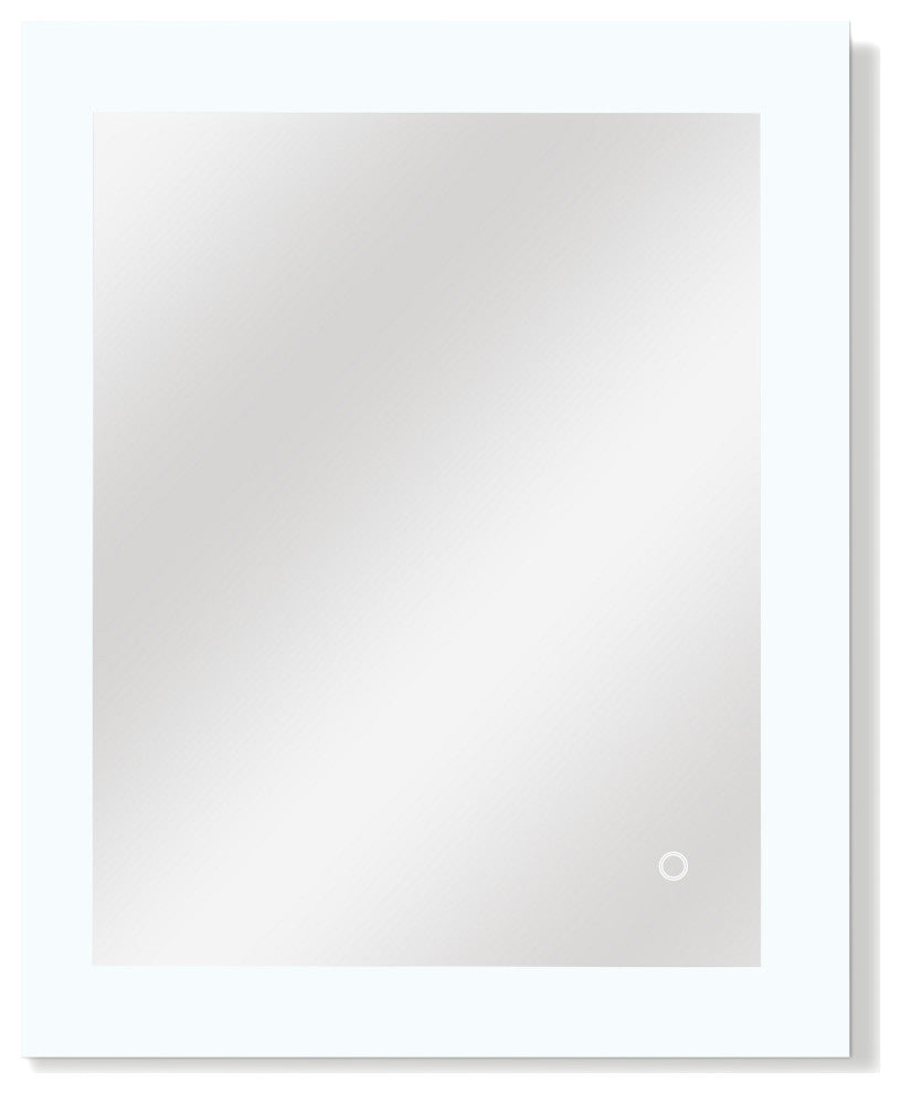 Tri-Color Wall Mounted Backlit LED Bathroom Vanity Mirror