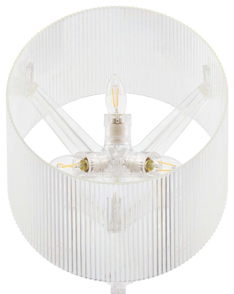 French Grande Table Lamp Clear