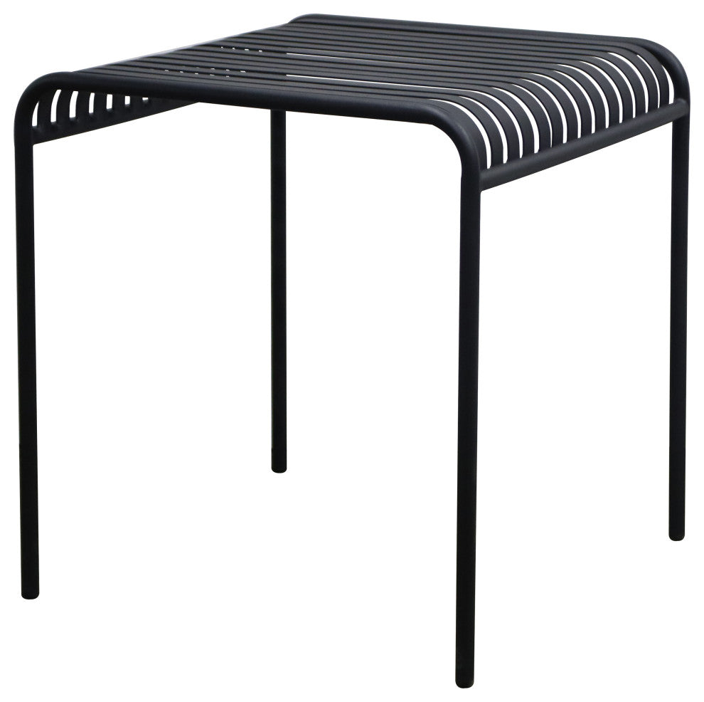Enid Outdoor Table, Black