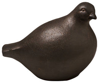 Metallic Quail Decoration