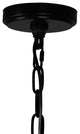 Amazon 4 Light Up Pendant With Black Finish