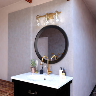 Vaxcel Lighting W0418 Ogden 3 Light 26"W Vanity Light - Gold