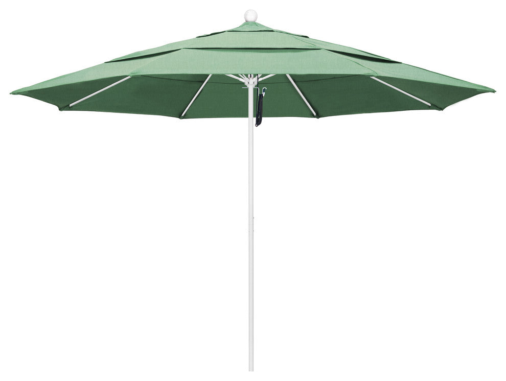 11' Fiberglass Umbrella White, Pacifica, Spa, 11'